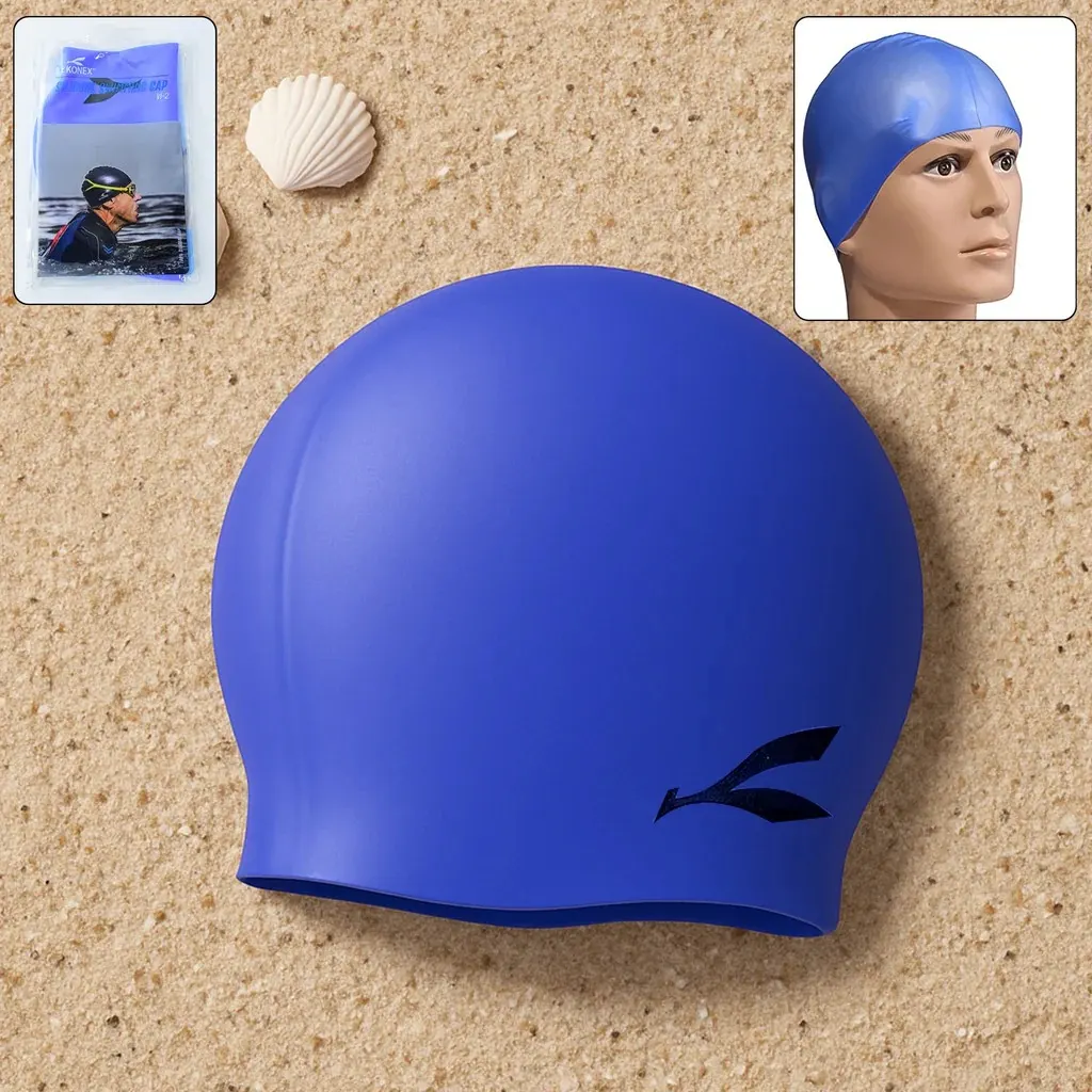 Konex Silicone Swimming Cap (1 Pc)
