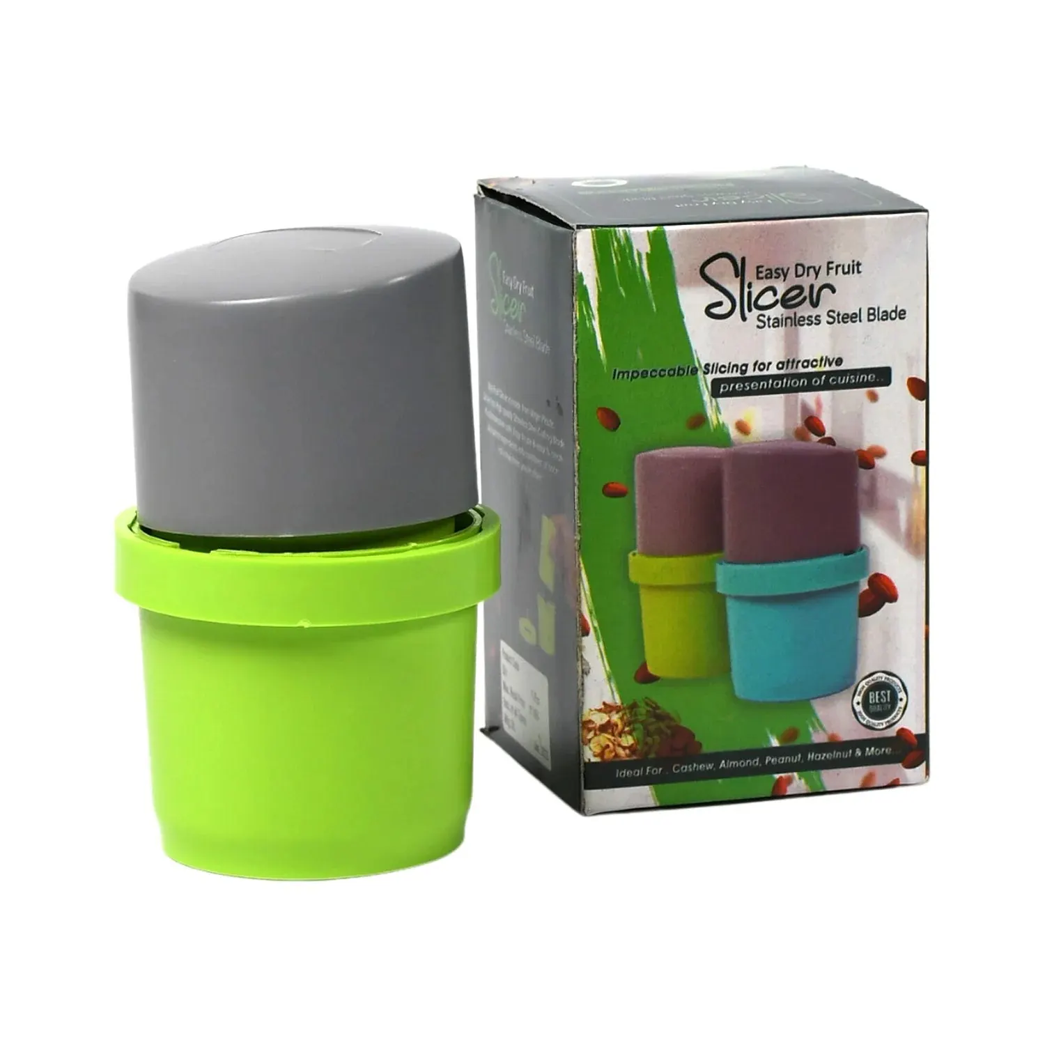 Plastic Dry Fruit and Paper Mill Grinder Slicer - 3-in-1