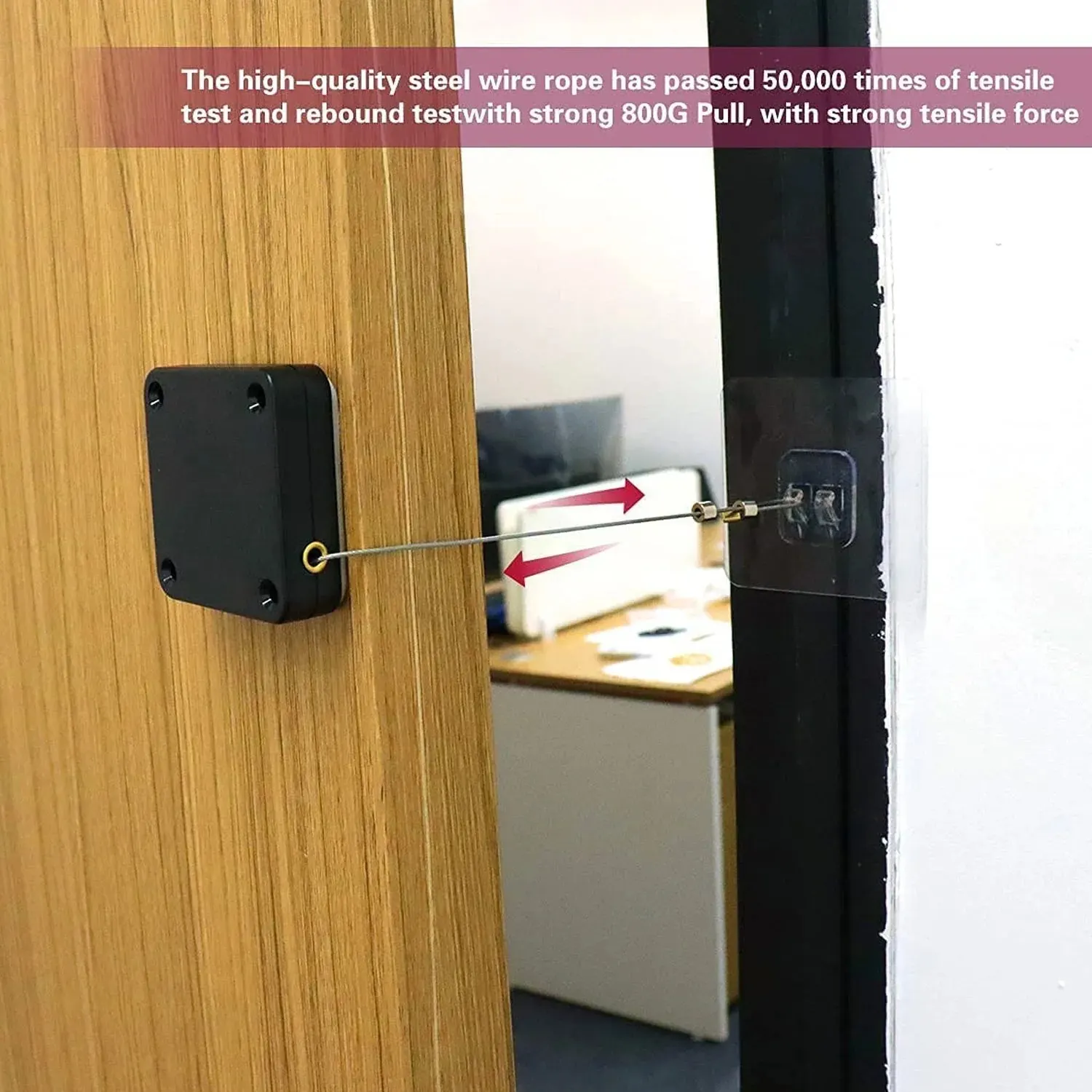 Punch-Free Automatic Sensor Door Closer