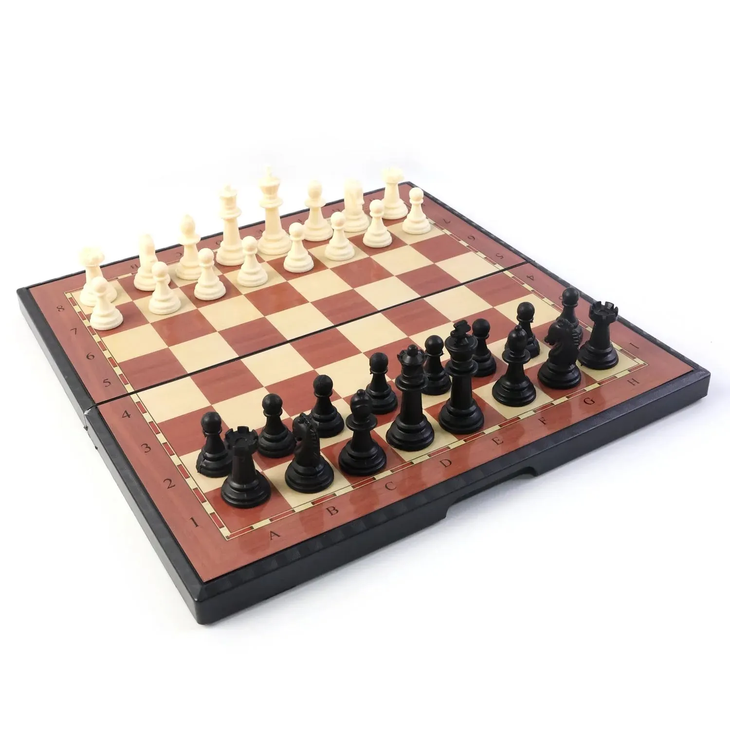 Premium Portable Chess Set Plastic Chess Pieces (1 Set)