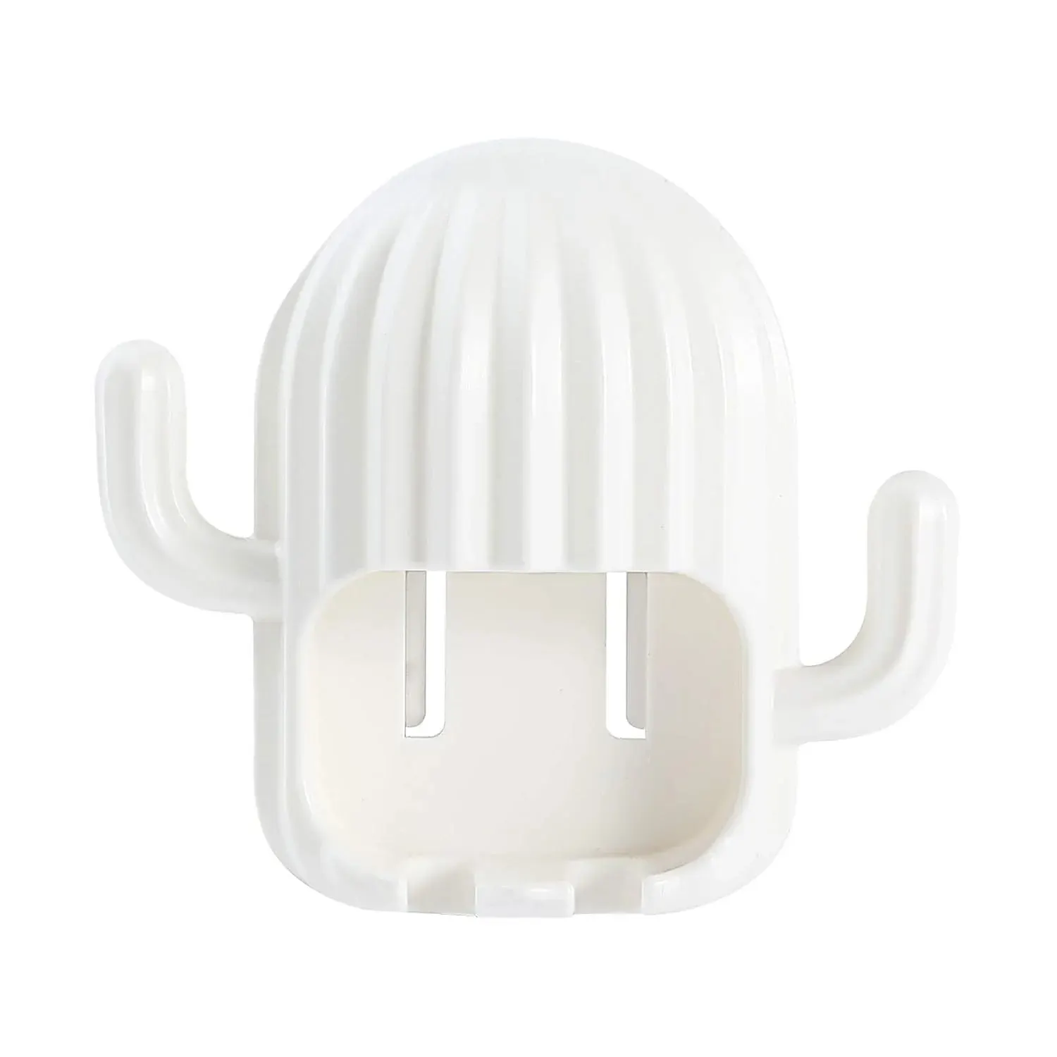 Wall Mounted Cactus-Shape Toothbrush Holder (1 Pc)