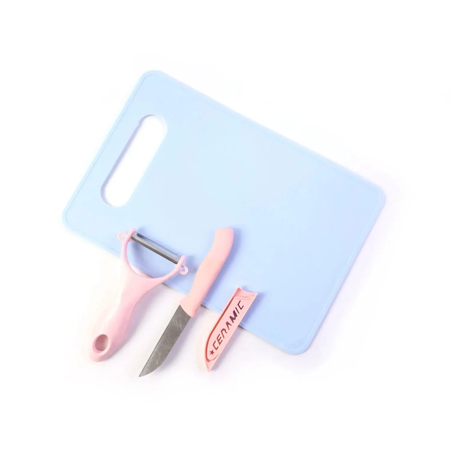 3 in 1 Multipurpose Kitchen Fruit & Vegetable Cutting Board Set