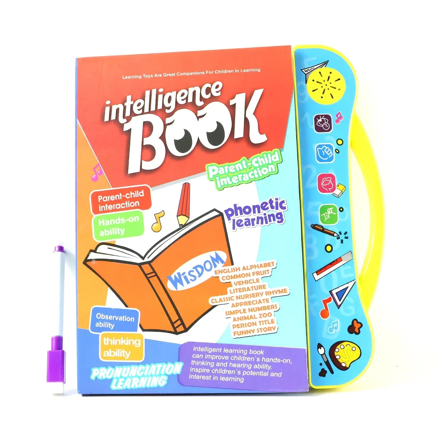 Interactive Intelligence Learning Book with Sound & Phonics (1 Set)