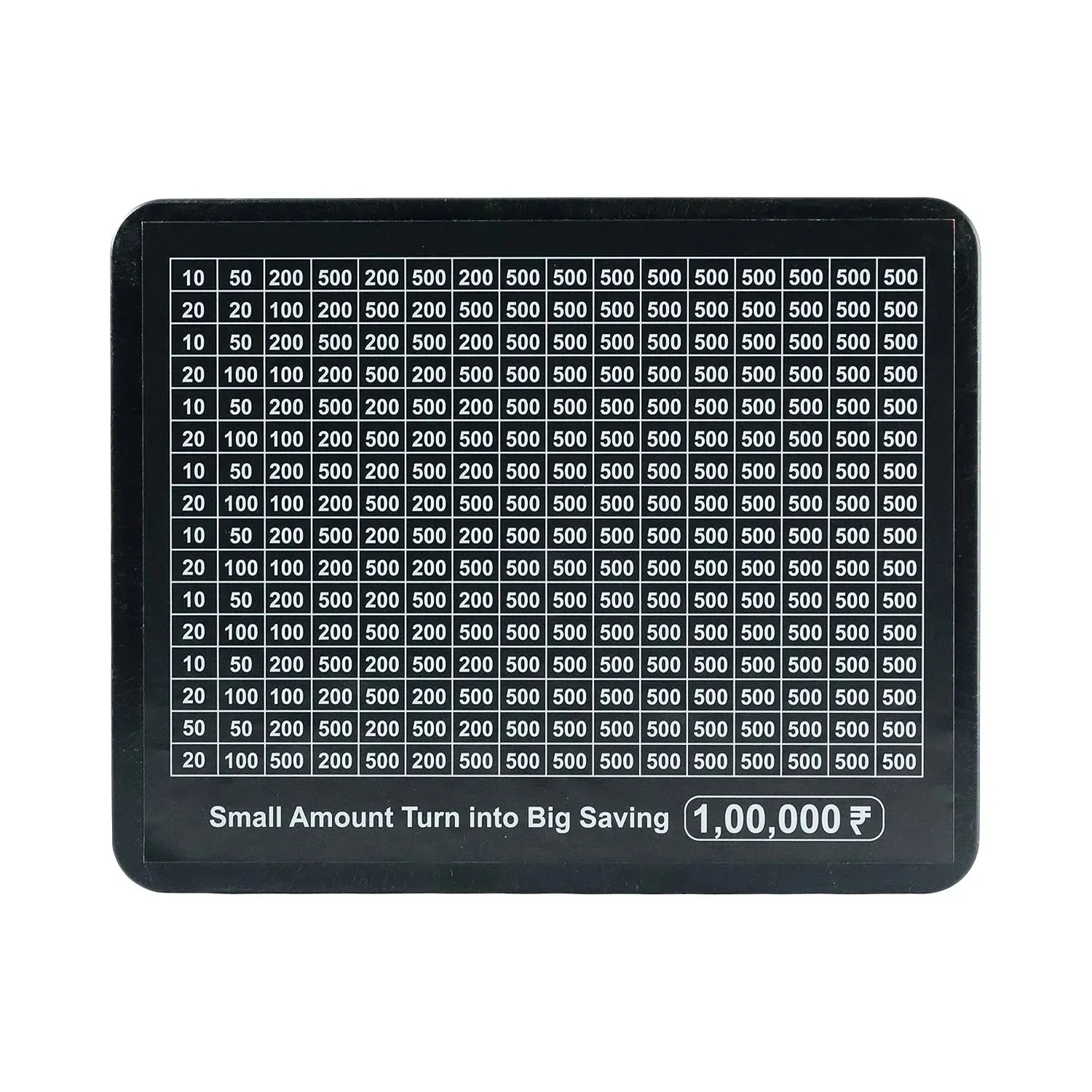Reusable Savings Tracker Money Box (1 Pc)