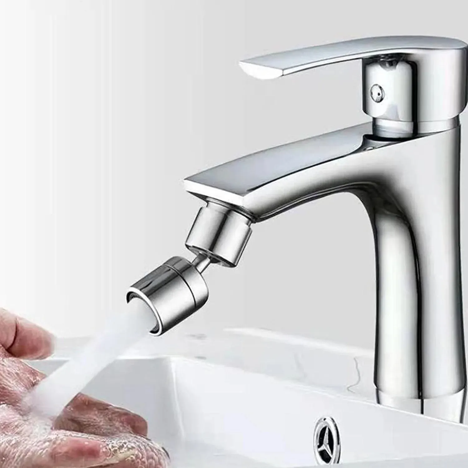 Splash Filter Faucet Sprayer for Kitchen & Bathroom