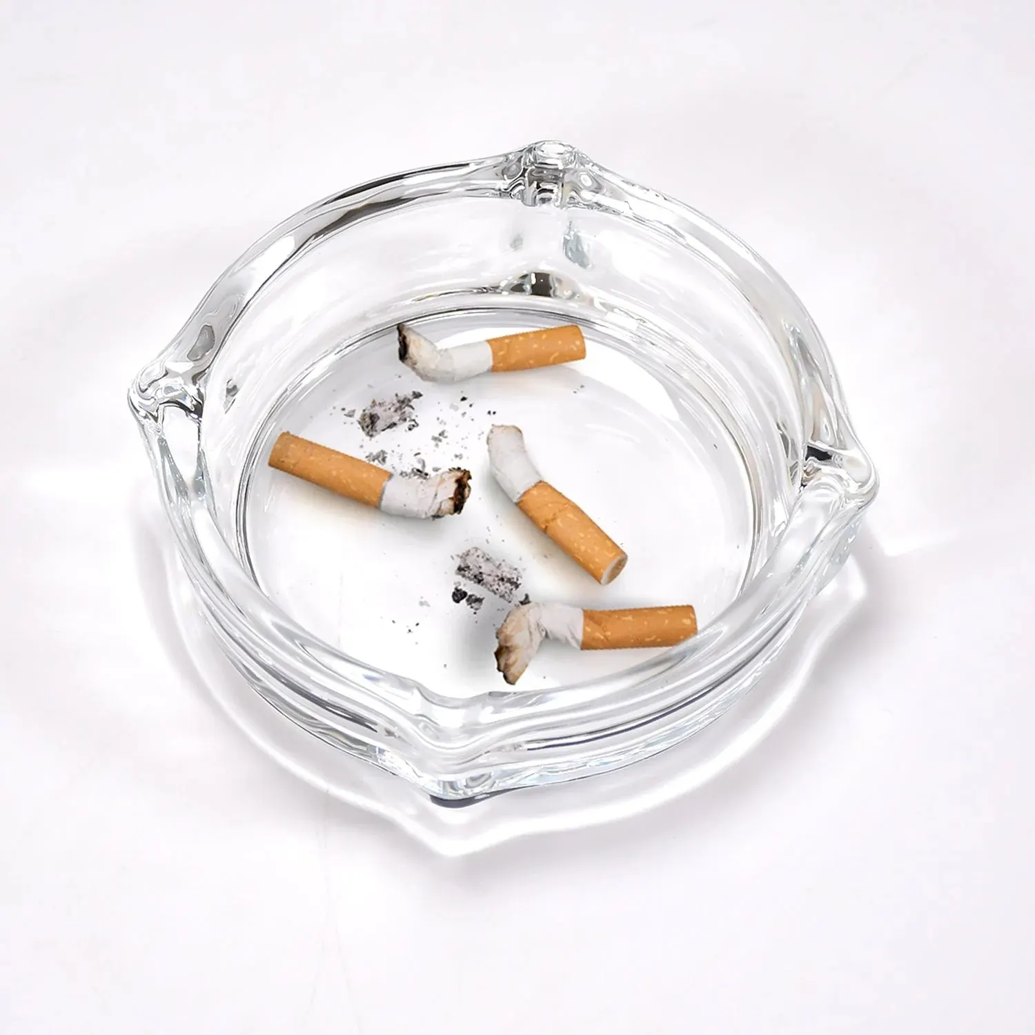 Brunswick Crystal Glass Ashtray for Home & Office