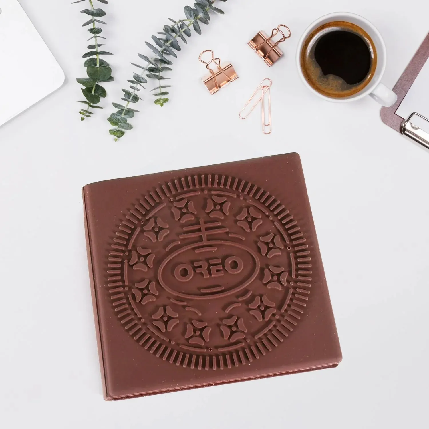 Chocolate scented notebook â€“ premium writing & early learning copybook (80 pg)