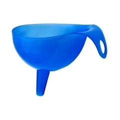 Plastic Funnel for Pouring Oil Sauce Water Juice Cooking Small Food Grains  1 Pc