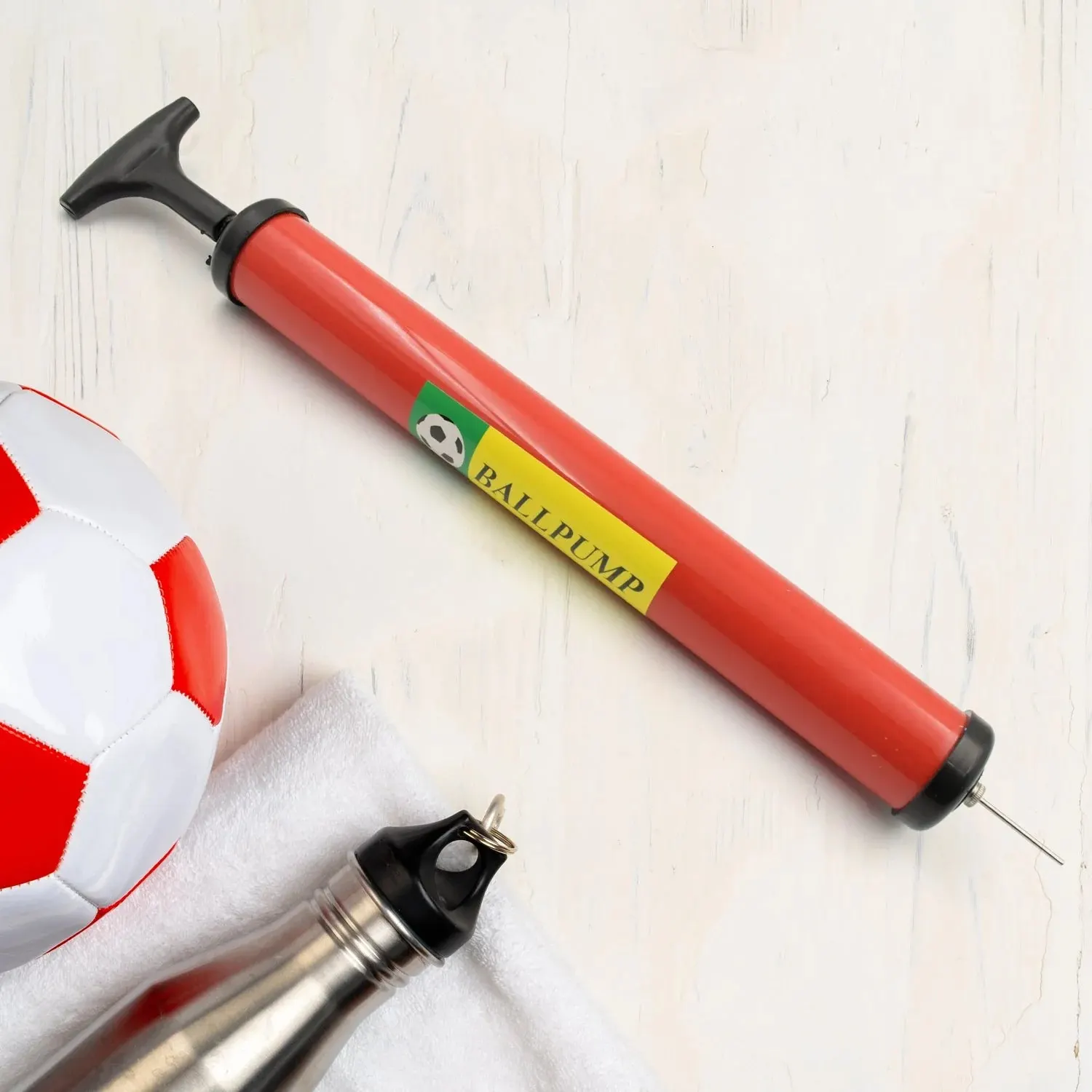 Plastic Pump for Inflating Balls (28 CM) - Inflatable Ball Development Toy