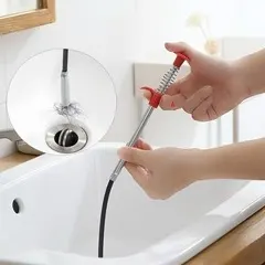 Multifunction Pipe Cleaning Claw for Drain Hair Removal (290 cm Length)